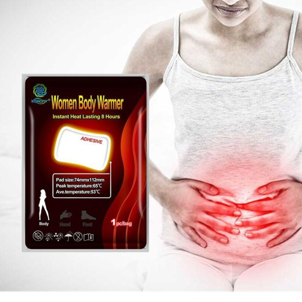 Kongdy 10bags Winter Heating Pad Menstrual Cramps Relief Patch Women Uterus Trease Reduce Menstrual Waist Pain Body/foot/hand Warm Patch