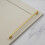 (320mm Handle) Brushed Brass Handle Slim Square Pull 3