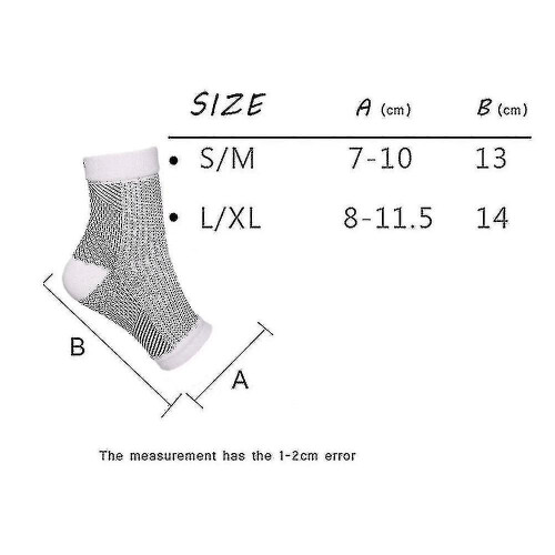 Soothe Socks Neuropathy Compression Ankle Arch Support Protection Pain Relief Socks 2