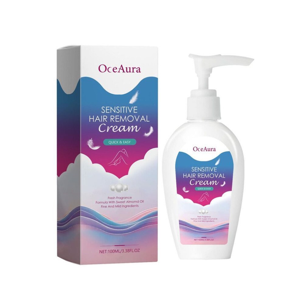 Hair Removal Cream Mild Non-irritating Smooth, White Skin Arms, Underarms, Legs, Body Hair Removal Cream