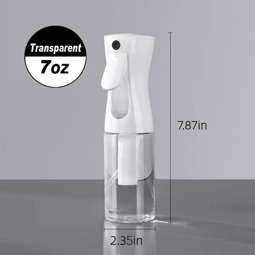 Myvit White (, 200Ml Hair Spray Bottle) Hair Spray Bottle Ultra Fine Continuous Water Mister For Hairstyling, Cleaning, Plants, Facial Moisture