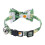 Set Of 2 Classic Checkered Escaped Cat Collar 2
