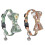 Set Of 2 Classic Checkered Escaped Cat Collar 1