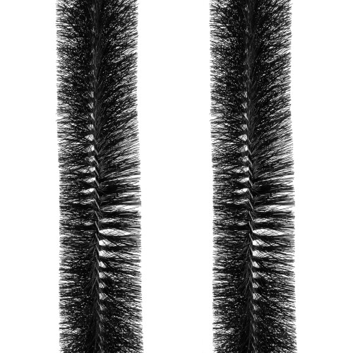 3 x Black Gutter Outdoor Cleaning Brush Tool 4m x 100mm 1