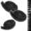 3 x Black Gutter Outdoor Cleaning Brush Tool 4m x 100mm 1