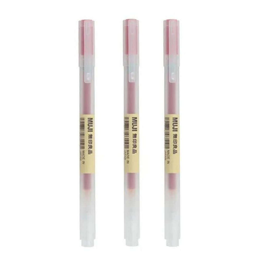 (red, 0.38mm) Kawaii Gel Pen Black/red/blue 0.38mm 0.5mm Ink Japan Color Pen Office School Ballpoint Pen Japanese Stationery