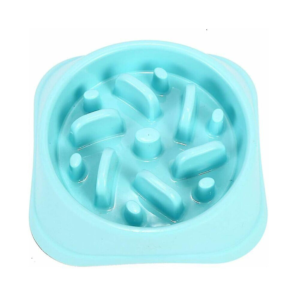 Antibloat Slow Feeding Bowl for Small, Medium Large Dogs And Cats, Anti Glutton Bowl Interactive Dog Cat Bowl Prevents Fast Eating (blue)-image-OPC-PFZX6B5-NEW