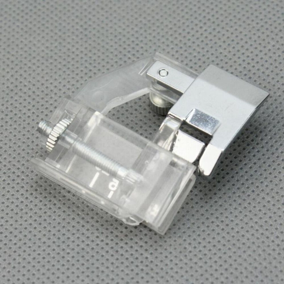 Home Snap-on Adjustable Bias Binder Presser Foot Feet For Sewing Machines  Adjust Edge Presser Foot