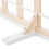 Single Bed White Solid Pine Wooden Frame 190 x 90 cm (3FT) 9