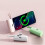 Pocket capsule charging bank Mini compact portable two in one black 4