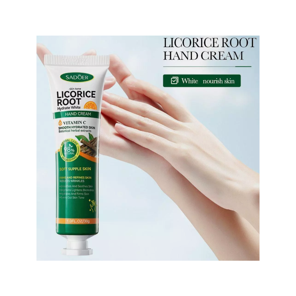 Natural Licorice Extract Hand Cream | 30g