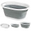 Collapsible Laundry Basket | Pop-Up | Space-Saving | Plastic 1
