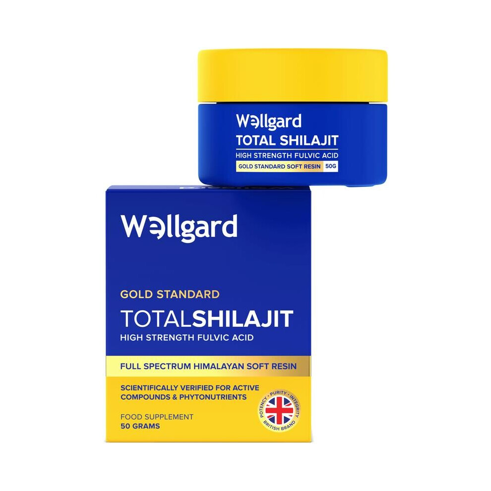 Gold Total Shilajit Resin Fulvic Acid 50 Grams | Himalayan Shilajit