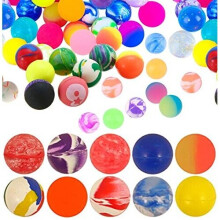 15Pcs Bouncy Jet Balls Colourful 20MM Birthday Party Fillers Mixed