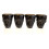 4Pcs  Halloween Clear Skull Shot Glasses - 55ml Tableware Spooky Décor 1