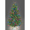 8ft/240cm Pre Lit Artificial Christmas Tree Alaskan Pine Green 1100 Tips, 320 Multicolour LEDs 1