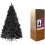 5ft/1.5m Black Bushy Imperial Pine Artificial Christmas Tree 404 Pencil Point Tips 1