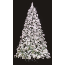 7FT Frosted Snowy Boulder Pine Helsinki Fir Green 1080 Tips Bushy Artificial Christmas Tree
