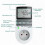 Digital Programmable Socket, Weekly Digital Timer with Lcd Display, 12h/24h/7days Power Outlet Timer, Energy Saving for Home Appliances And Lighting ( 3