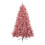 6Ft/1.8M Artificial Christmas Tree Rose Gold Shiny Tinsel Tips Bushy Look 1
