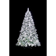 6FT Frosted Snowy Boulder Pine Helsinki Fir Green 704 Tips Bushy Artificial Christmas Tree
