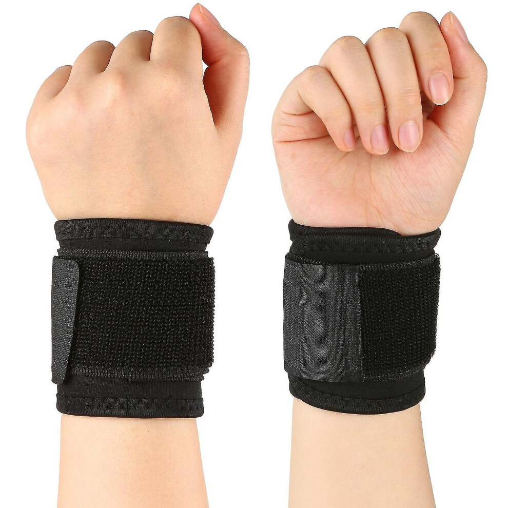 2 Pack Wrist Support Brace Wrist Stabilizer Adjustable Wrist Bandage Protector