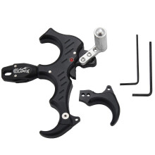 Archery Bow Release Aid 3/4finger Thumb Caliper Adjustable