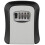 Key Safe Lock Box, Outdoor Wall Mounted, 4-Digit 1