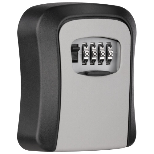 Key Safe Lock Box, Outdoor Wall Mounted, 4-Digit 2