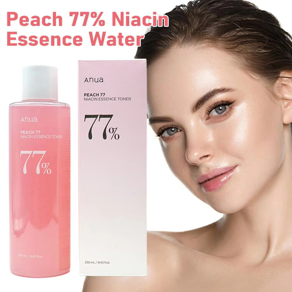 Peach 77% Niacin Essence Water Women Skin Care Moisturizing Toner 250ml