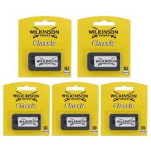 50pc Wilkinson Sword Double Edge Razor Blades Original