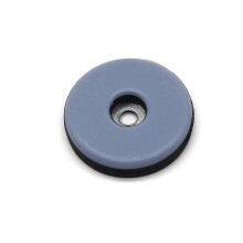 20x Teflon Furniture Gliders with Screws 19 Mm (round) Ptfe Furniture Gliders/glider Ptfe (teflon) with Screws