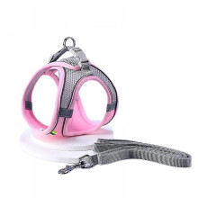 Pet Harness And Leash Set for Walking Escape Proof,  Harness And Leash Adjustable, Pet Walking Harness And Leash, Lightweight Soft Vest Harness And Le