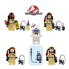 Ghostbusters Minifiguren Set – 5 Stück kompatibel mit LEGO, Baustein Montage Spielzeug, ca. 4,5 cm