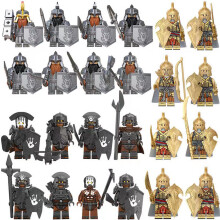 24er Herr der Ringe Baustein-Minifiguren-Set – kompatibel mit Lego, ca. 4,5 cm, ungiftig, ideal als Geschenk
