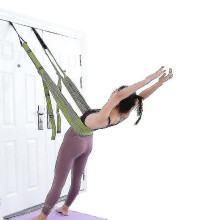 Adjustable Height Leg Stretcher Waist Back Aerial Stretch Band