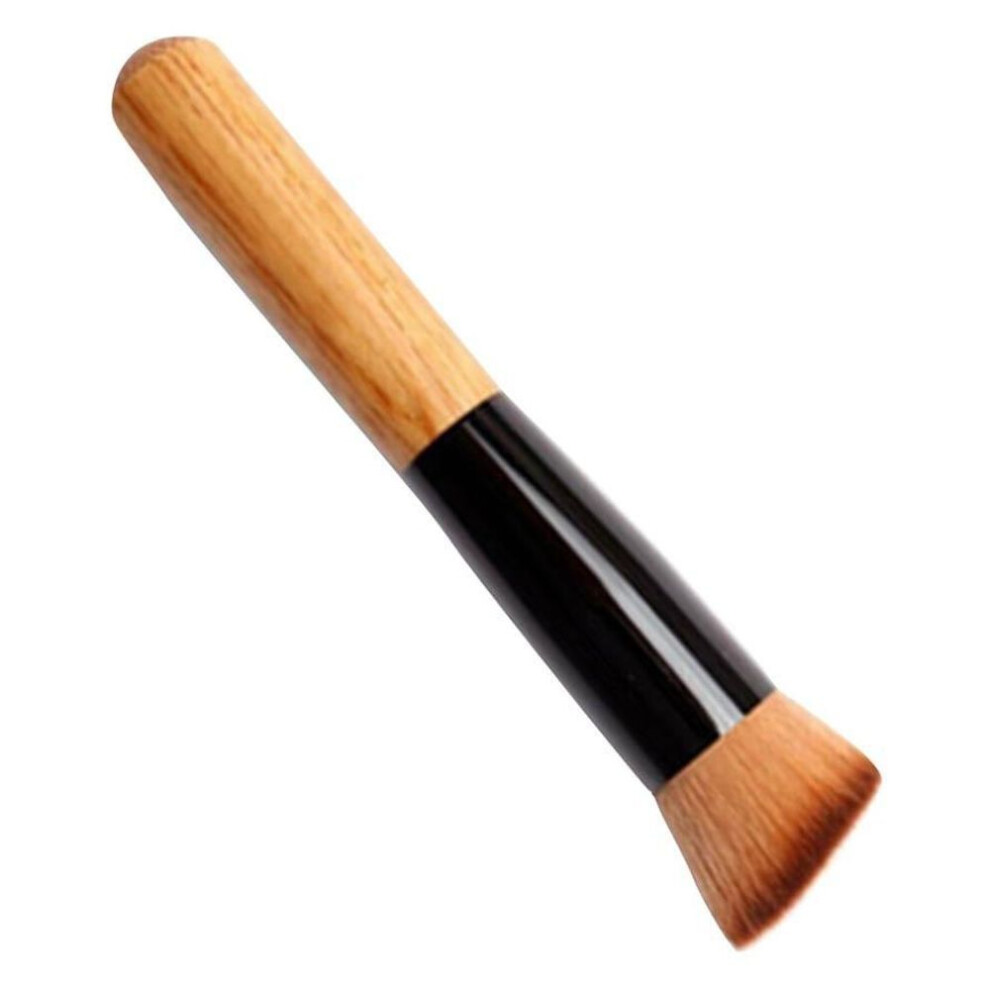 Makeup Powder Blush Face Cheek Flat Contour Brush Foundation Cosmetic Tool