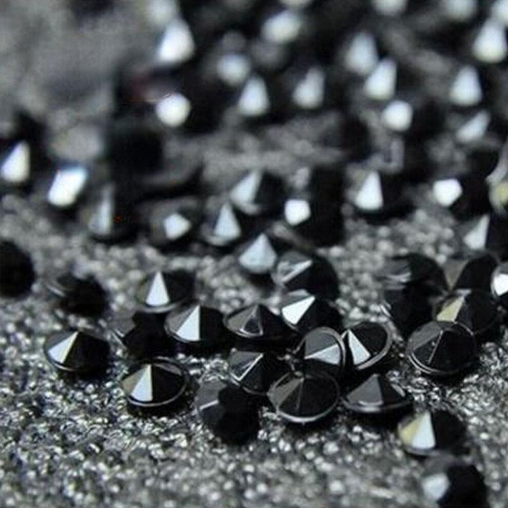 (4) 1000 Pcs Acrylic Crystal Diamond 4.5mm Crystal Stone Party Wedding Decoration Accessories