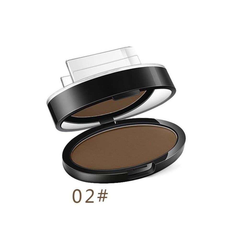(light brown, straight) Eyebrow Powder Seal Waterproof Eyebrow Stamp Natural Shape Brow Stamp Powder Palette