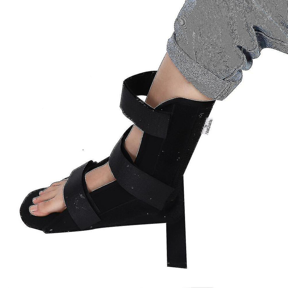 (Large) Foot Fracture Sprain Boot Plantar Ankle Correction Joint Sprain Fixed Brace Broken Leg Foot Guard Splint Stabilize Brace Support