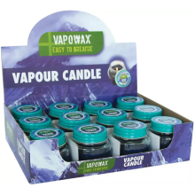 12 X 28.5g Airpure Menthol Decongestant VAPOUR CANDLE