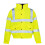 Large Bomber Jacket High Visibility Workwear With Concealed Hood 1