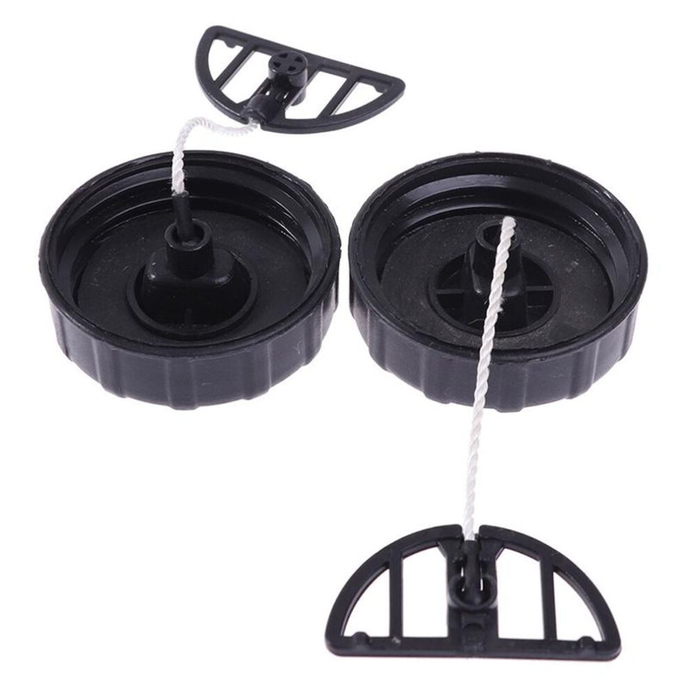 2pcs Fuel Cap Oil Cap For Stihl Chainsaw Ms170 180 Fuel Gas Oil Filler Caps