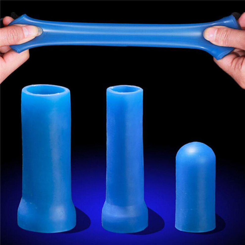 (S) Men&apos;s Practical Silicone Sleeve Replaces Penis Extender, Stretcher And Booster Amplifier