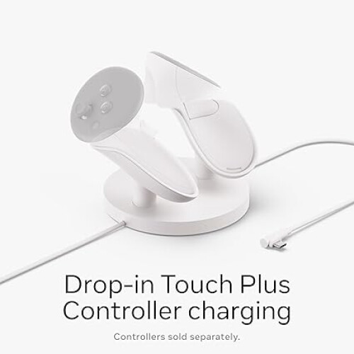 Meta (Oculus) Meta Quest Compact Charging Dock Works with Meta Quest 3/3S 1