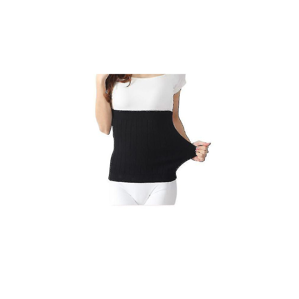 Black (M, ) Cashmere Kidney Warmer Back Warmer Elastic Waist Support Excellent
