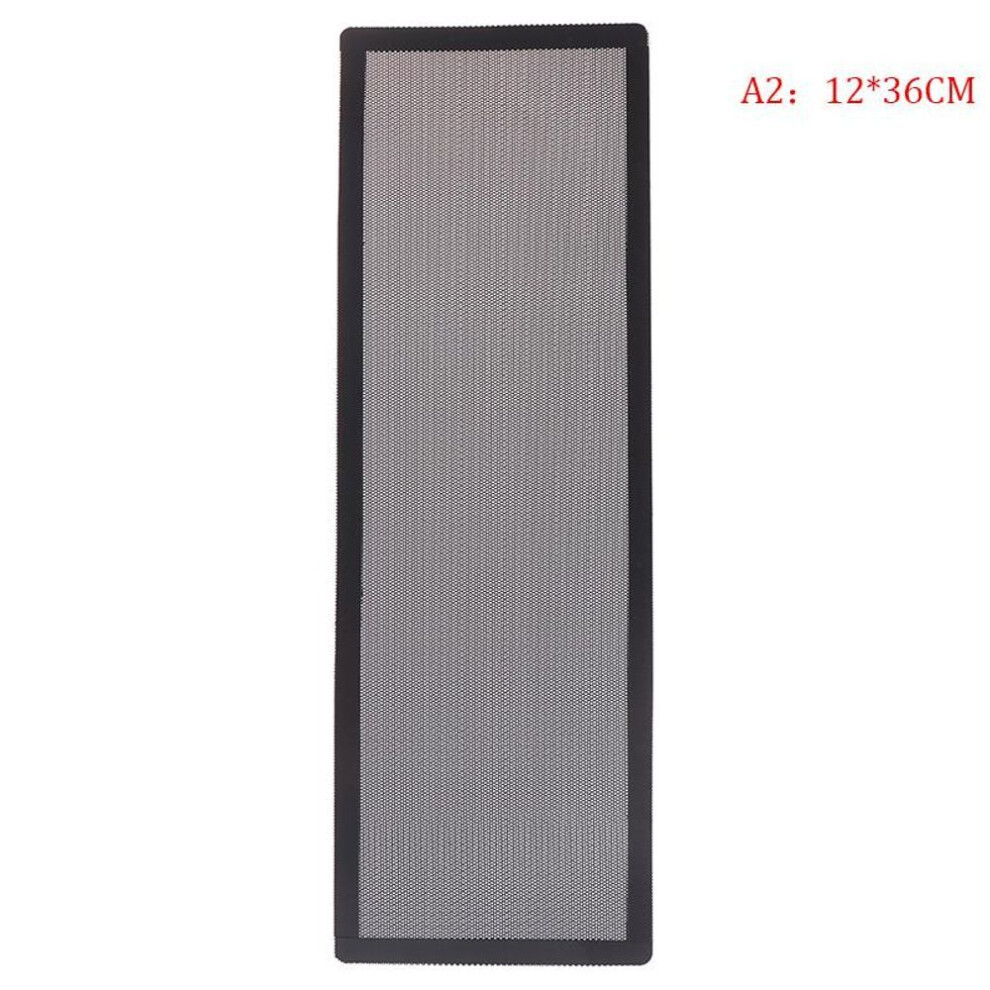 (12*36CM) 14*28 12*36cm Computer Pc Case Cooling Fan Magnetic Dust Filter Mesh Net Cover