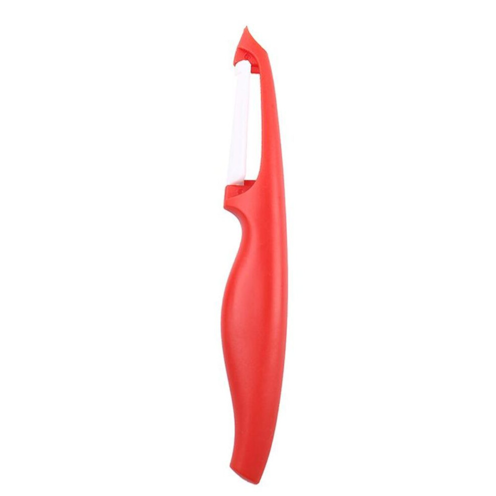 (red) 1pc Fruit Vegetable Peeler Carrot Potato Peeler Fruit Peeler Kitchen Tool