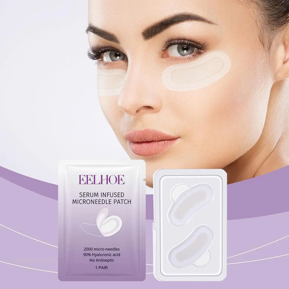 Microneedle Hyaluronic Acid Eye Patches - Set of 5