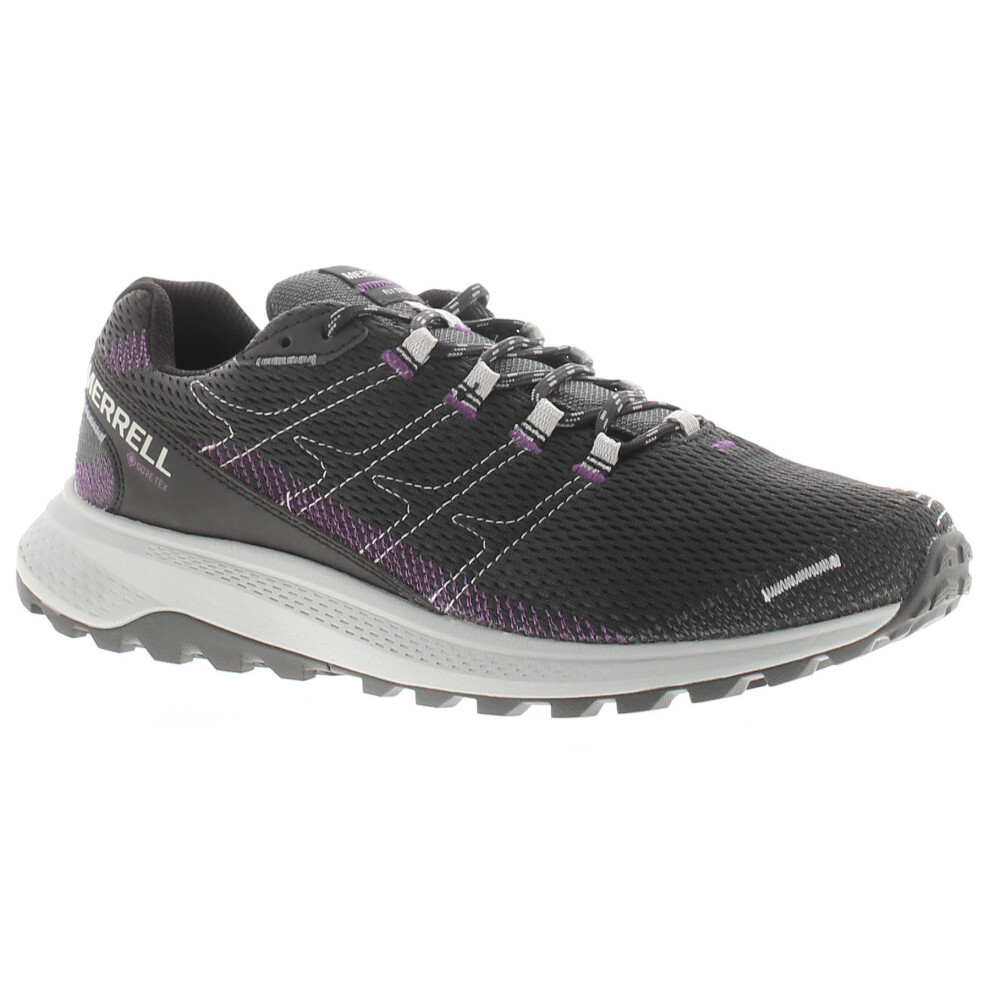 (Black, 5 (Adults')) Merrell Womens Walking Trainers Waterproof Fly Strike GTX Lace Up black UK Size